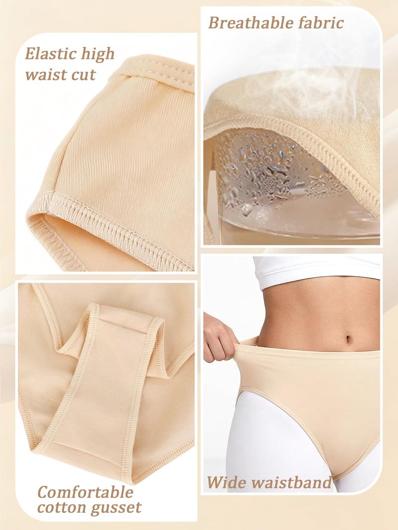 SPFAS KUKOME Ballet Dance Underwear High Cut Cotton Dance Briefs Shorts for Women Girls 3 packs Gymnastic Short Pants - Image 2